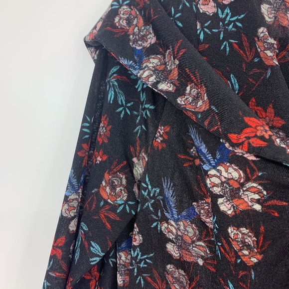 Free People medium blouse Dock Street ruffles - Picture 4 of 5